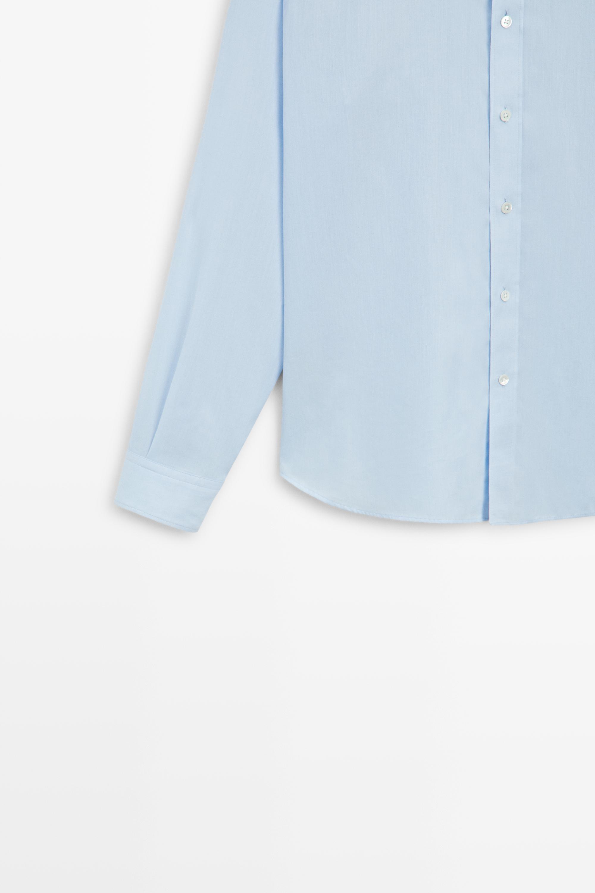 100% cotton twill regular fit shirt